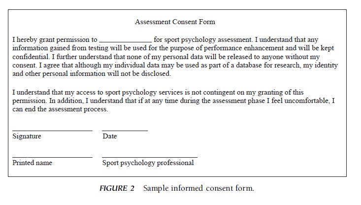 Assessment in Sport Psychology Research Paper f2