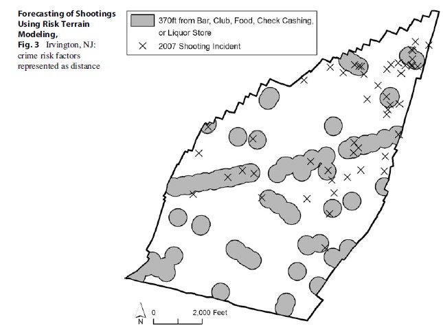 Forecasting of Shootings Using Risk Terrain Modeling, Fig. 3