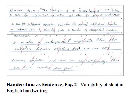 Handwriting as Evidence Research Paper