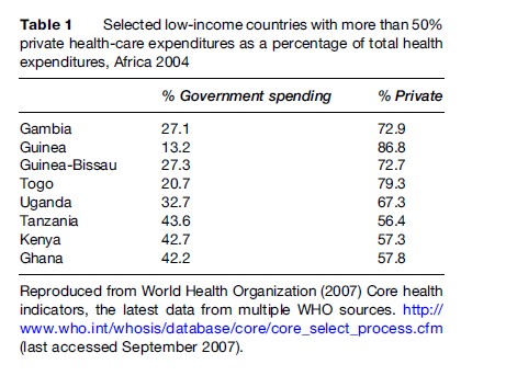 Health Systems of Sub-Saharan Africa Research Paper