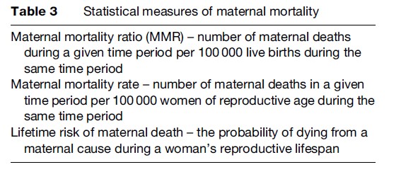 Maternal Mortality and Morbidity Research Paper